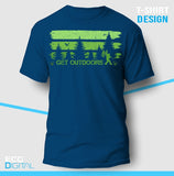 Get Outdoors Bigfoot Tree Unisex T-Shirt