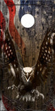 Ghost American Eagle Flight Cornhole Wrap