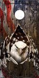 Ghost American Eagle Rip Cornhole Wrap