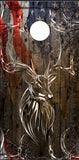Ghost Buck Lines Cornhole Wrap