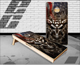 Ghost Devil Demon Skull Cornhole Boards