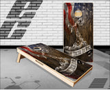 Ghost Don't Tread On Me Cornhole Boards