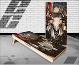 Ghost Dreamcatcher Bull Native America Cornhole Boards