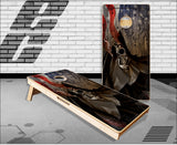 Ghost Reaper Revolver Cornhole Boards
