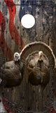 Ghost Turkey Cornhole Wrap