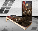 Ghost Turkey Cornhole Boards