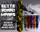 Glass Cubes Snowboard Vinyl Wrap Graphic Decal Sticker