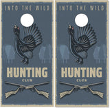 Grouse Hunting Cornhole Wrap