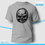 Grunge Skull Unisex T-Shirt