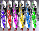 Hectic Snowboard Vinyl Wrap Graphic Decal Sticker