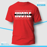 Hustle Never Give Up Unisex T-Shirt