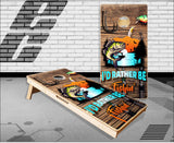 Id rather Be Fishing Wood Cornhole Boards