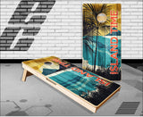 Island Time Beach Cornhole Boards