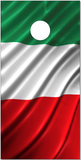 Italian Flag UV Direct Print Cornhole Tops
