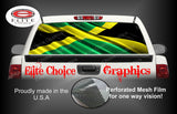 Jamaican Flag Rear Window Wrap