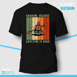 Kayaking Retro Unisex T-Shirt