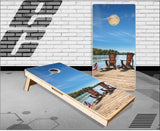 Lake Chairs Cornhole Boards
