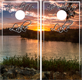 Lake Life 3 Cornhole Wrap