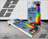 Lighthouse Retreat Cornhole Boards