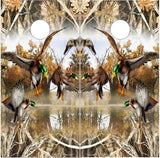 Mallard Duck Tallgrass Duck Camo 2 UV Direct Print Cornhole Tops