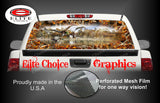 Mallards Obliteration Buck Blaze Camo Rear Window Wrap