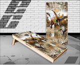 Mallards Obliteration Buck Camo Cornhole Boards