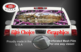 Mallards Obliteration Pink Camo Rear Window Wrap