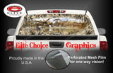 Mallards Tallgrass Camo Rear Window Wrap