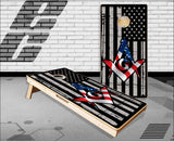 Masonic Grunge Flag Cornhole Boards