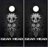 Mechanic Gear Head Cornhole Wrap