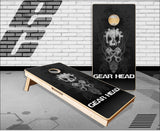 Mechanic Gear Head Cornhole Boards