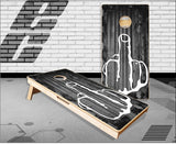 Middle Finger Cornhole Boards