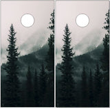 Mountains UV Direct Print Cornhole Tops