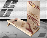 Old Baseball Name Cornhole Boards