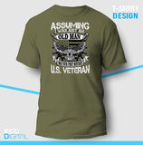 Old Man Veteran Unisex T-Shirt