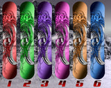 Pandemonium Snowboard Vinyl Wrap Graphic Decal Sticker