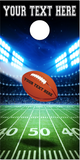 Personalized Football UV Direct Print Cornhole Tops