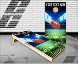 Personalized football Cornhole Boards