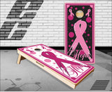 Pink Ribbon Hope Cornhole Boards