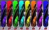Plasma Ovals Snowboard Vinyl Wrap Graphic Decal Sticker