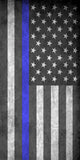 Police Flag Cornhole Wrap
