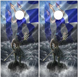 Poseidon UV Direct Print Cornhole Tops