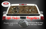 Reaper Buck Skull Grass Camo Rear Window Wrap