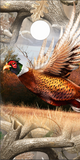 Ringneck Pheasant Ob Camo Cornhole Wrap