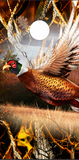Ringneck Pheasant Ob Skull Blaze Camo Cornhole Wrap