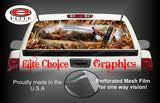 Ringneck Pheasant Obliteration Buck Blaze Rear Window Wrap