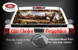 Ringneck Pheasant Obliteration Skull Blaze Camo Rear Window Wrap