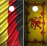 Scottish and German Cornhole Wrap