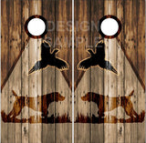 Short Haired Pointer Cornhole Wrap