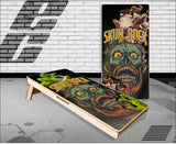 Skull Rock Zombie Claws Cornhole Boards